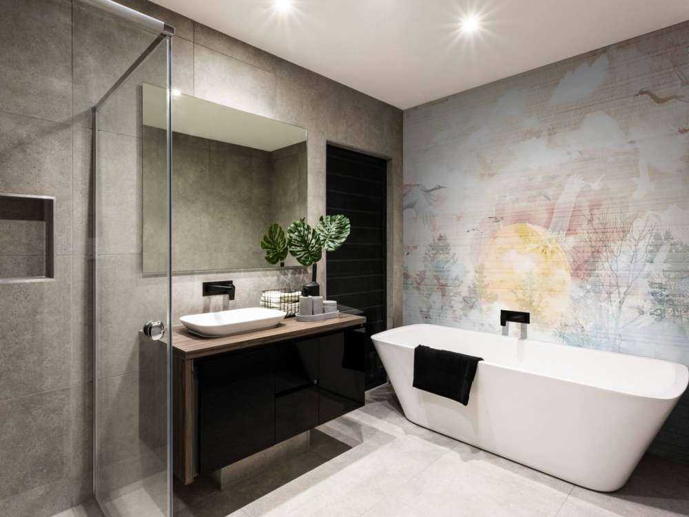 Lever de soleil dans la brume