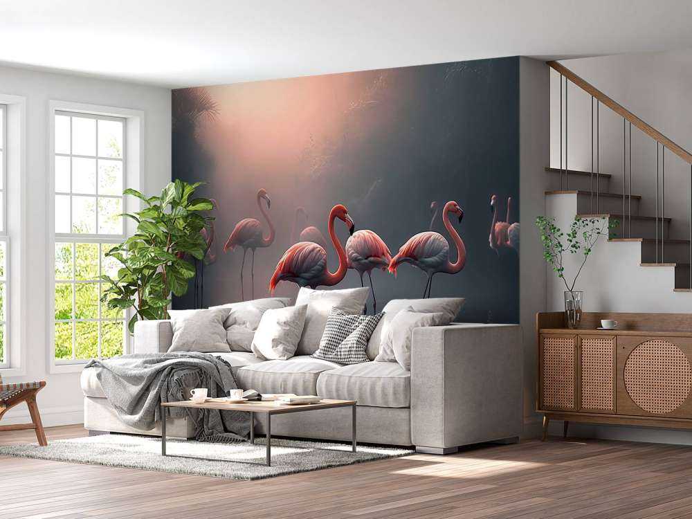 Aube Brumeuse des Flamants