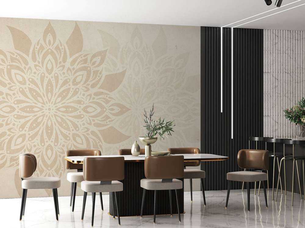 Mandala beige double