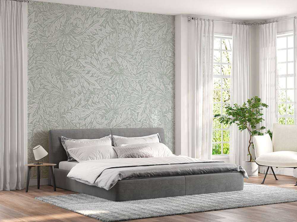 Morris Florals & Leaves - vert sauge