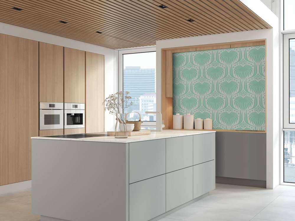 Motif Oasis verte