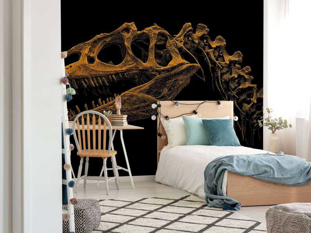 Squelette d'un dinosaure