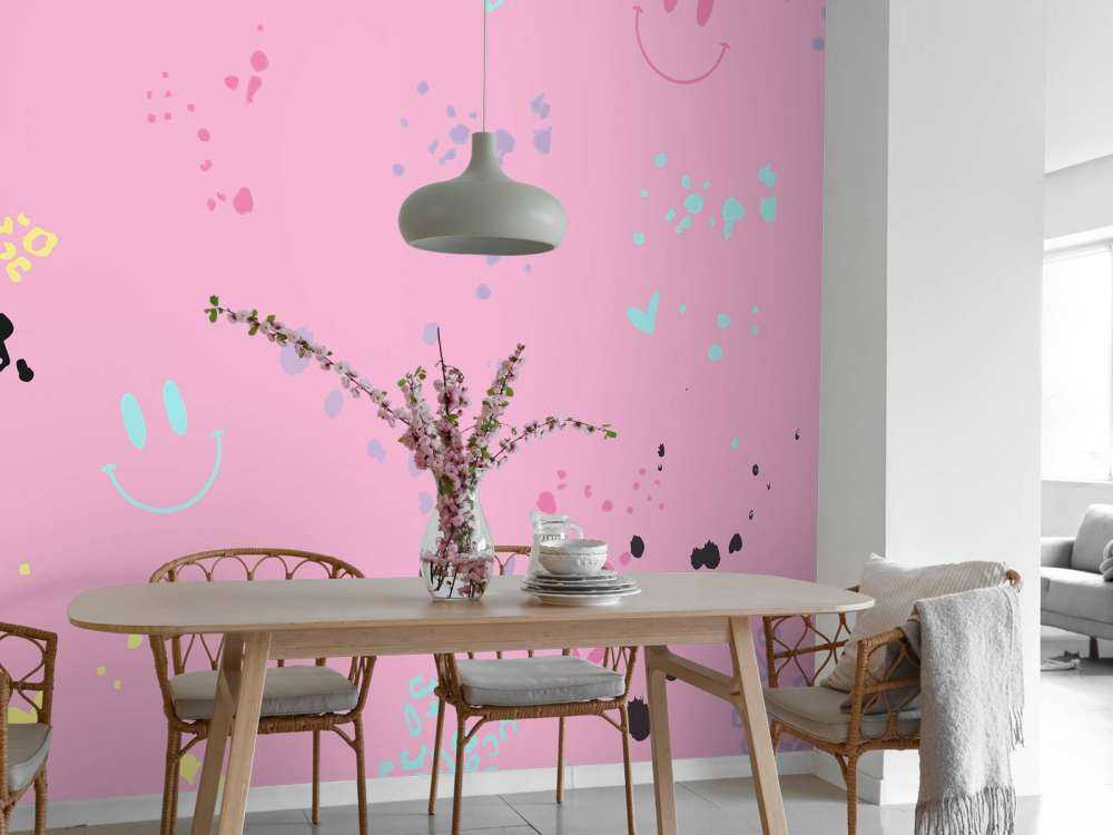 Pink splash