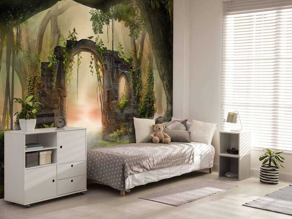 Forêt de conte de fées abandonnée