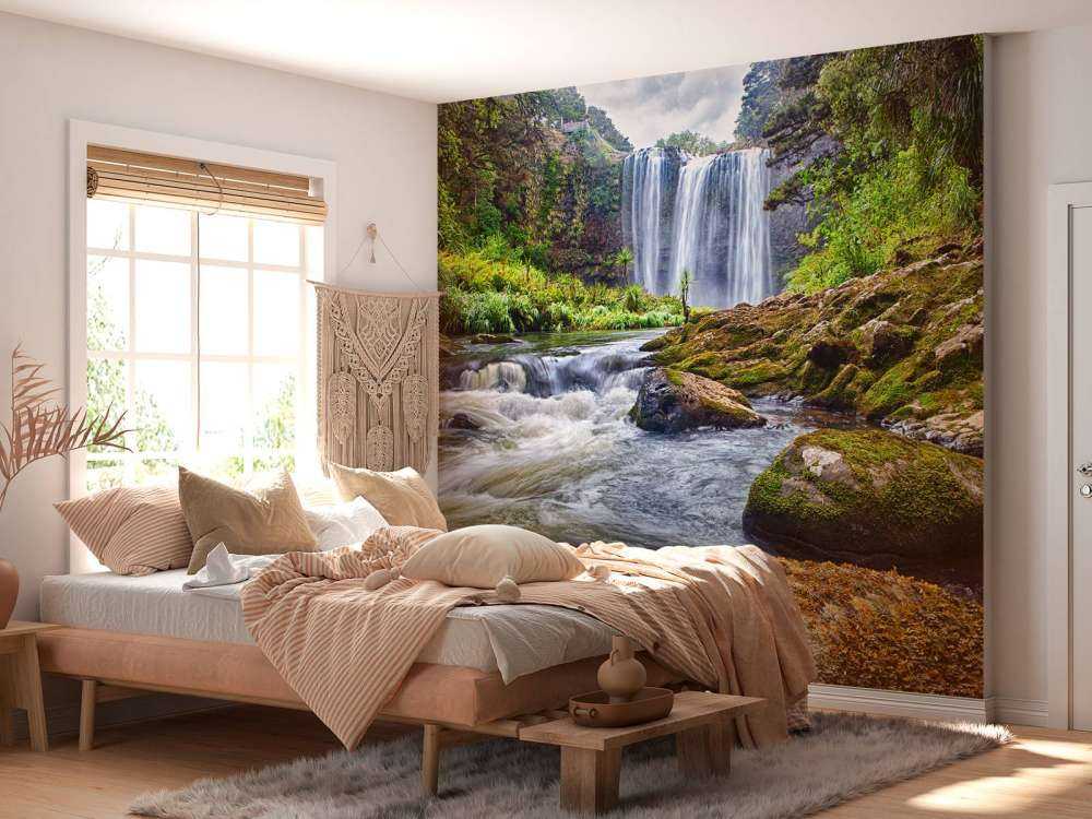 Cascade avec pierres