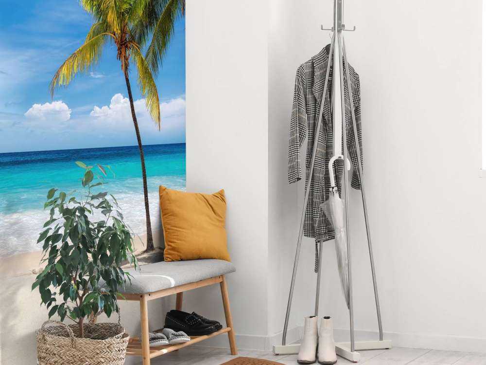 Plage de sable tropicale