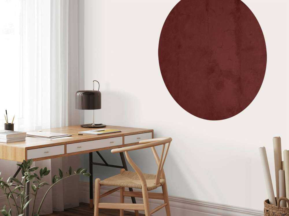 Béton rouge bister