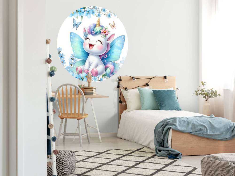 Fées Heureuses Licorne et Fleurs