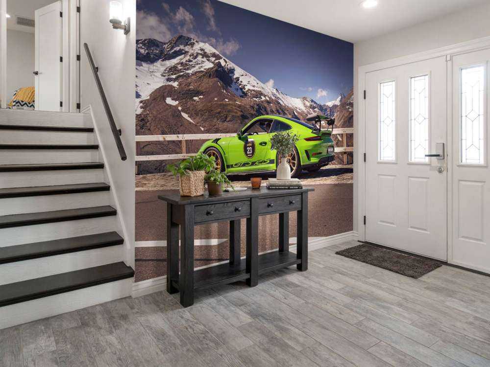 Porsche 911 GT3 RS dans les Alpes