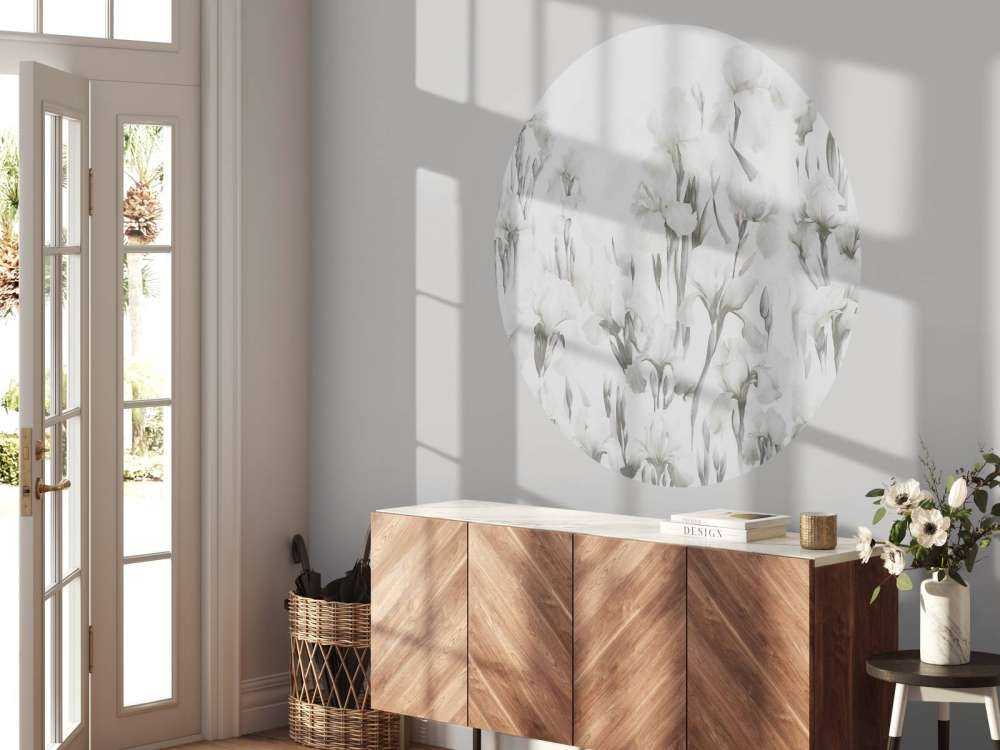 Iris dansent beige chaud sans couture