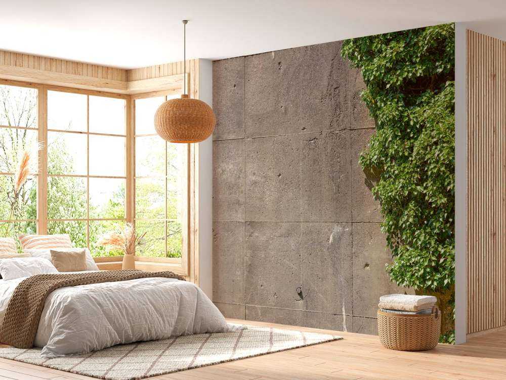 Béton avec douille