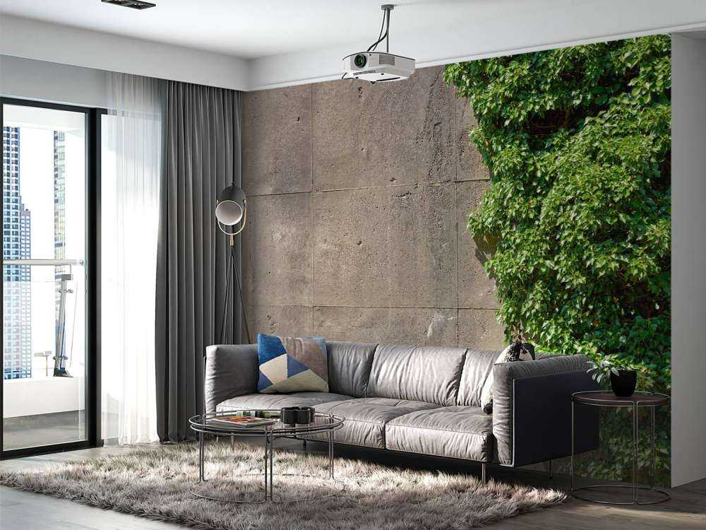 Béton avec douille