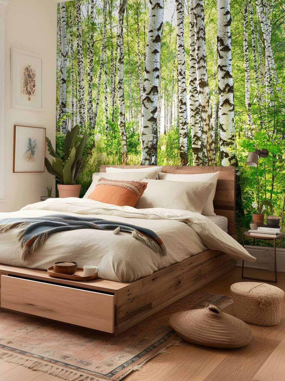 Troncs d'arbres