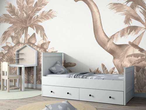 Dinosaures en taupe