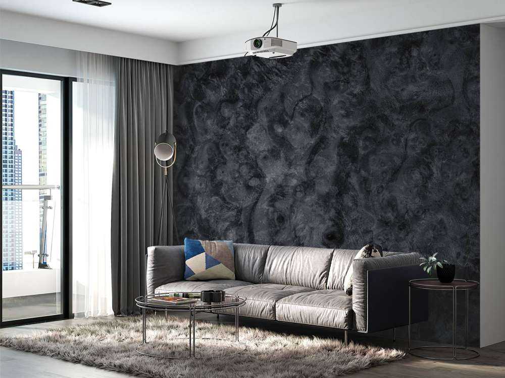 Structure complexe en bois gris