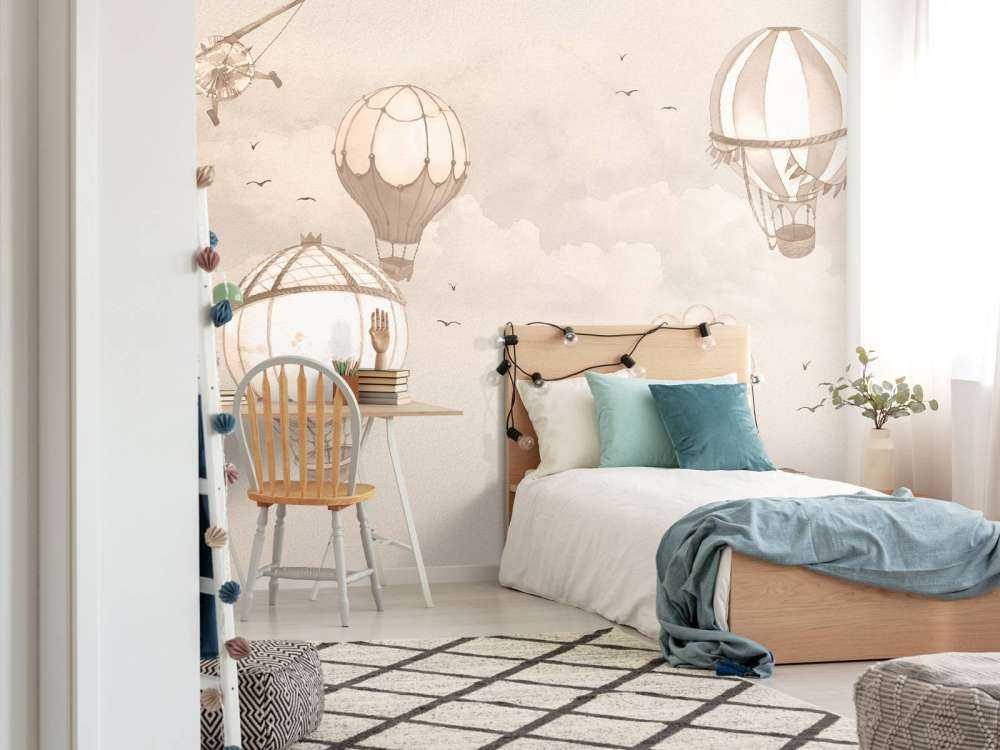 Sky Balloons en taupe