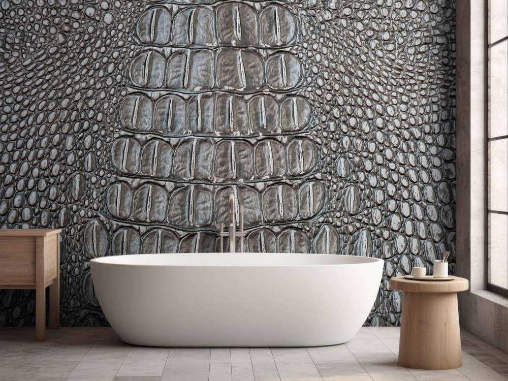 Texture de la peau de crocodile