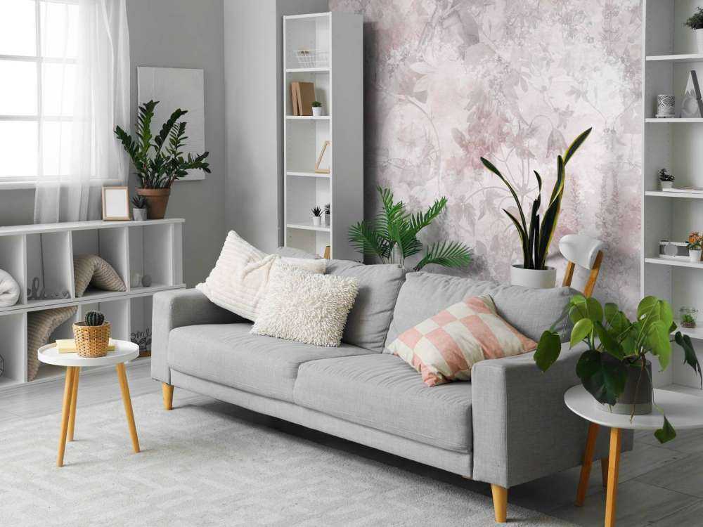 Jardin aquarelle rose
