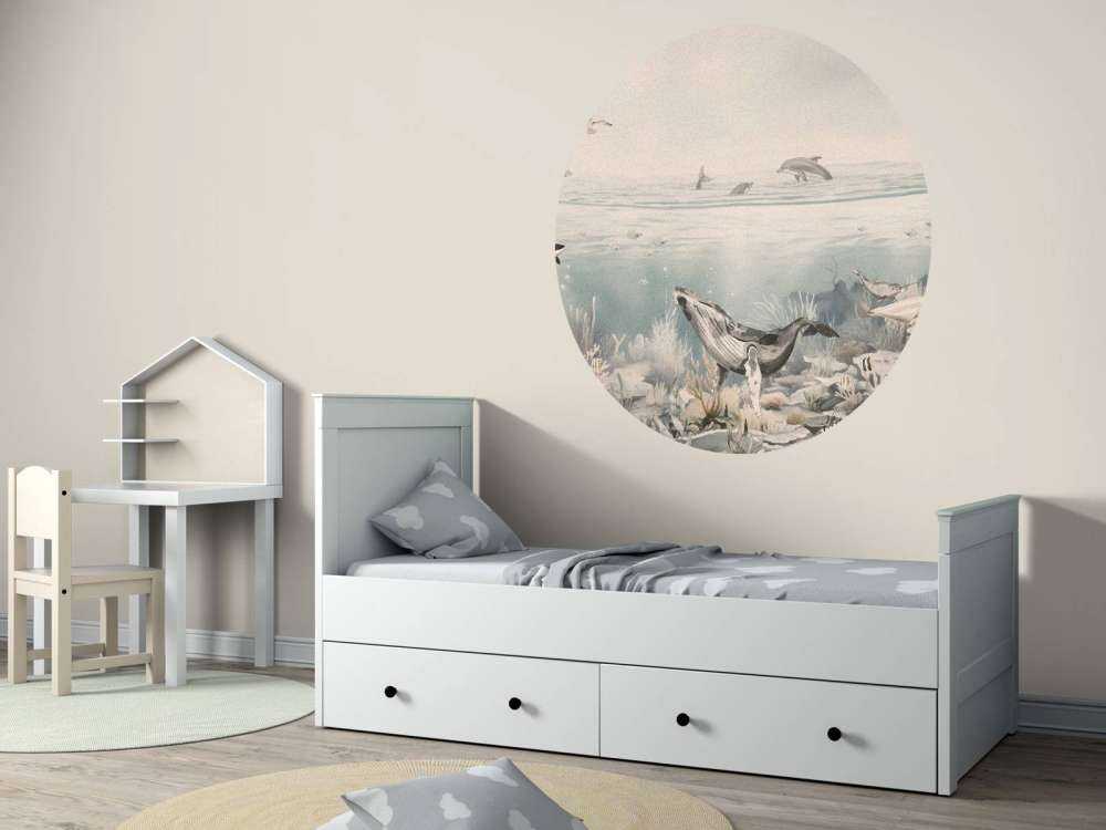 Paysage Océanique avec Animaux