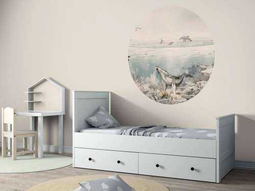 Paysage Océanique avec Animaux