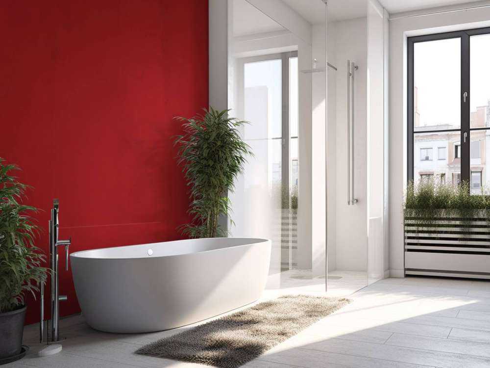 Béton rouge