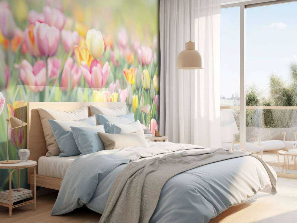 Des tulipes colorées
