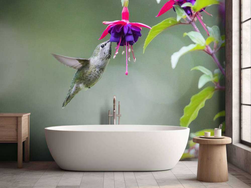 Colibri en vol