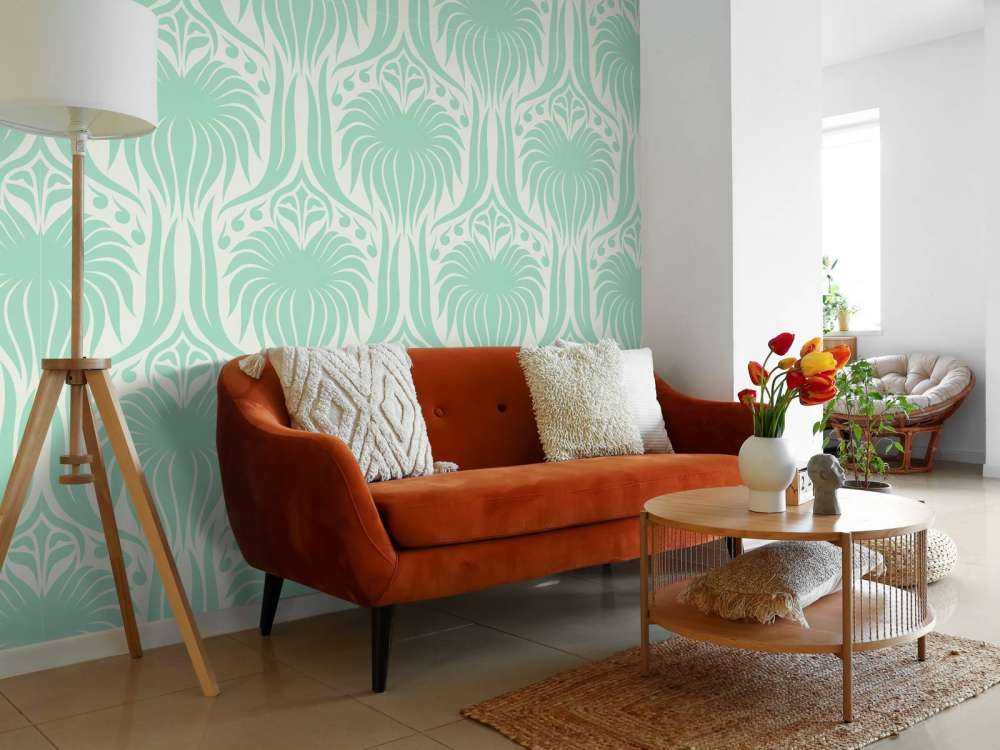 Motif Oasis verte