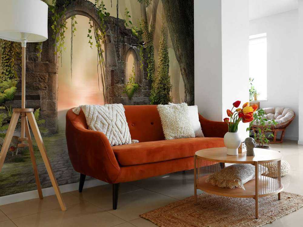 Forêt de conte de fées abandonnée