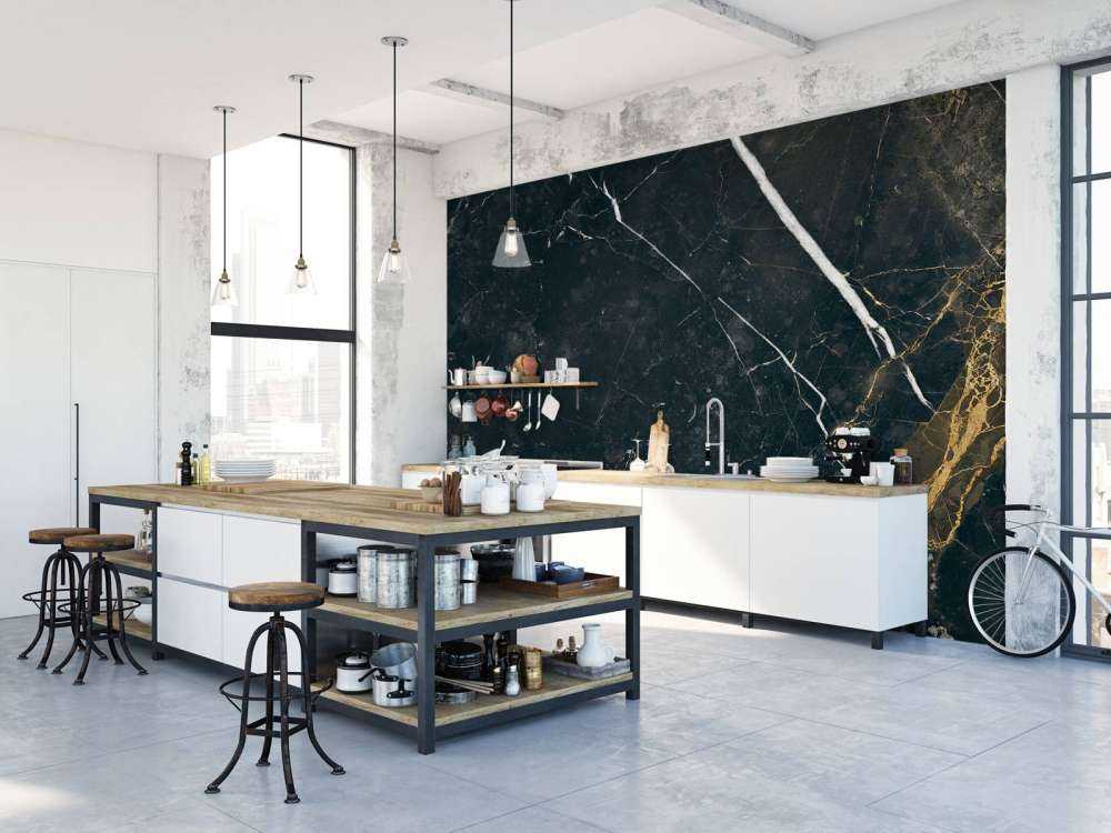 Marbre classique foncé