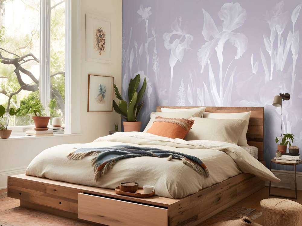 Joyeux printemps violet sombre
