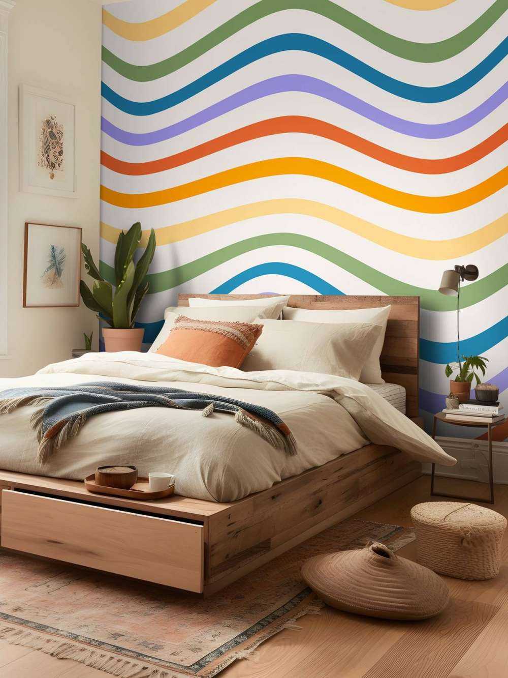 Vague colorée