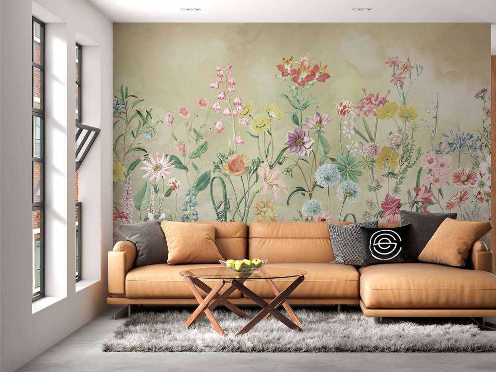 Symphonie de fleurs sauvages pastel