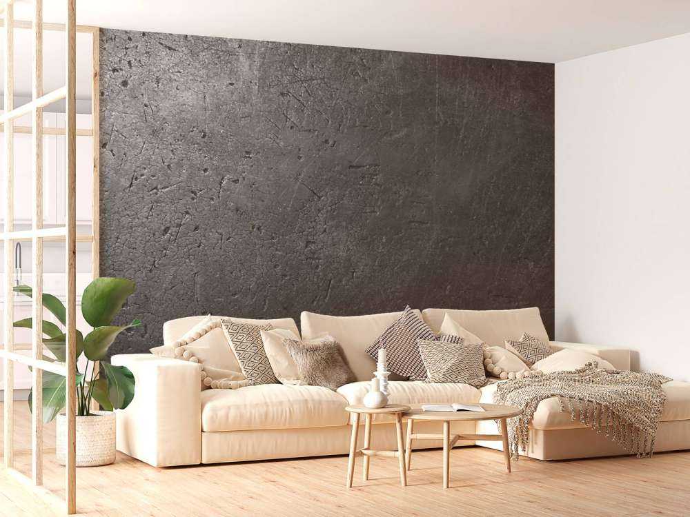 Mur en béton gris