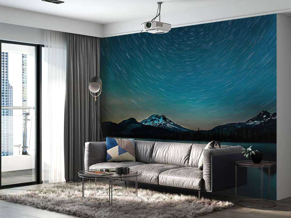 Ciel étoilé sombre