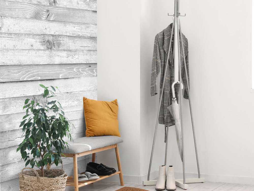 Lait de chaux bois horizontal