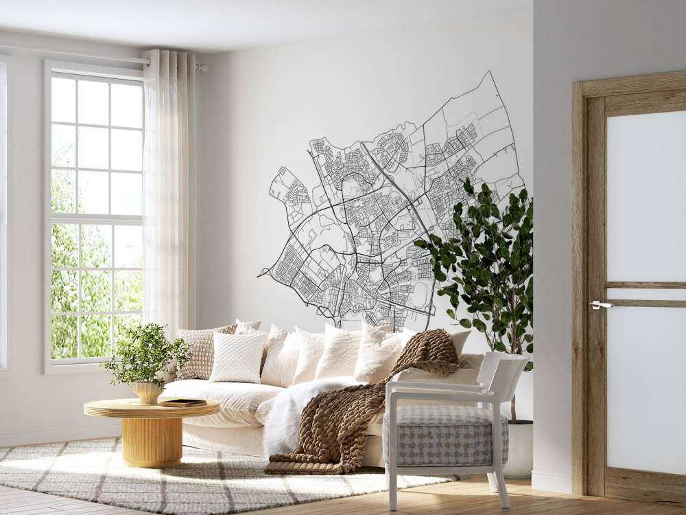 Plan de Den Bosch, blanc