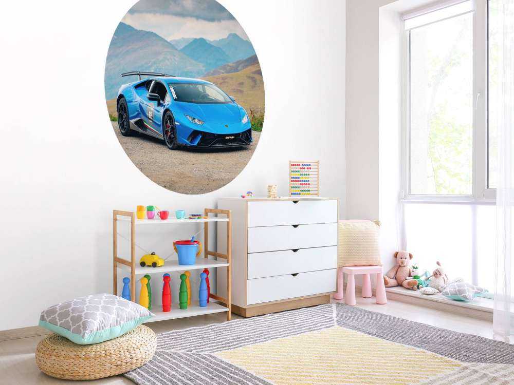 Lamborghini Huracán STO dans les montagnes