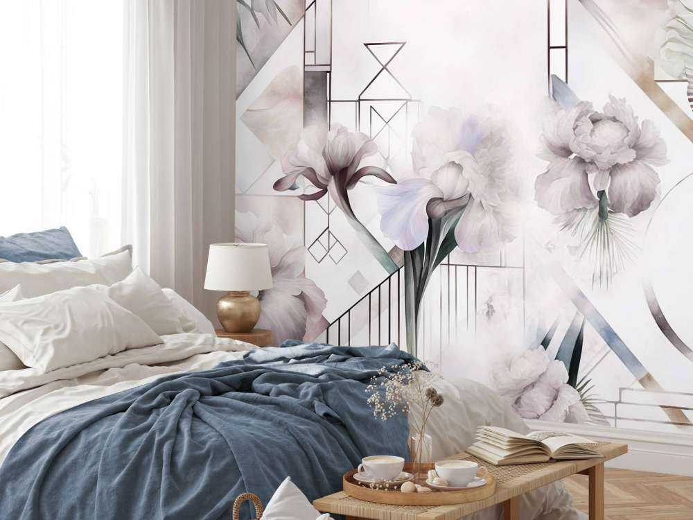 Géométrie Aquarelle Beige