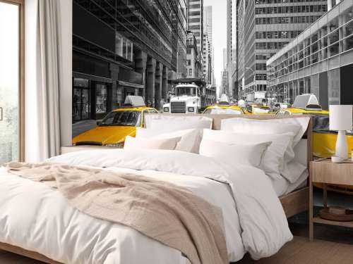 Taxis jaunes à New York
