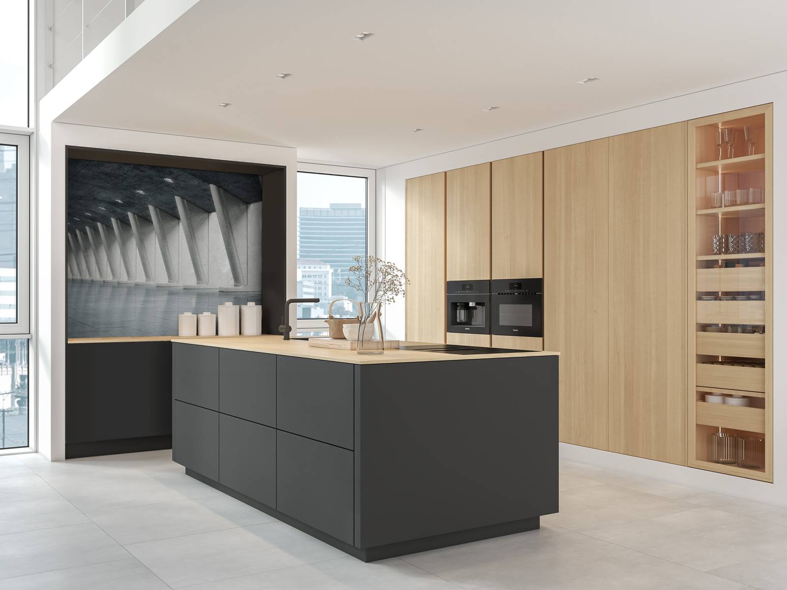 Salle moderne