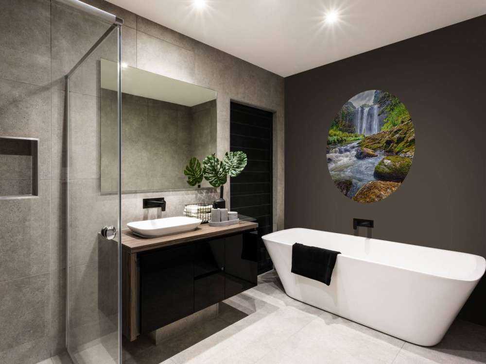 Cascade avec pierres