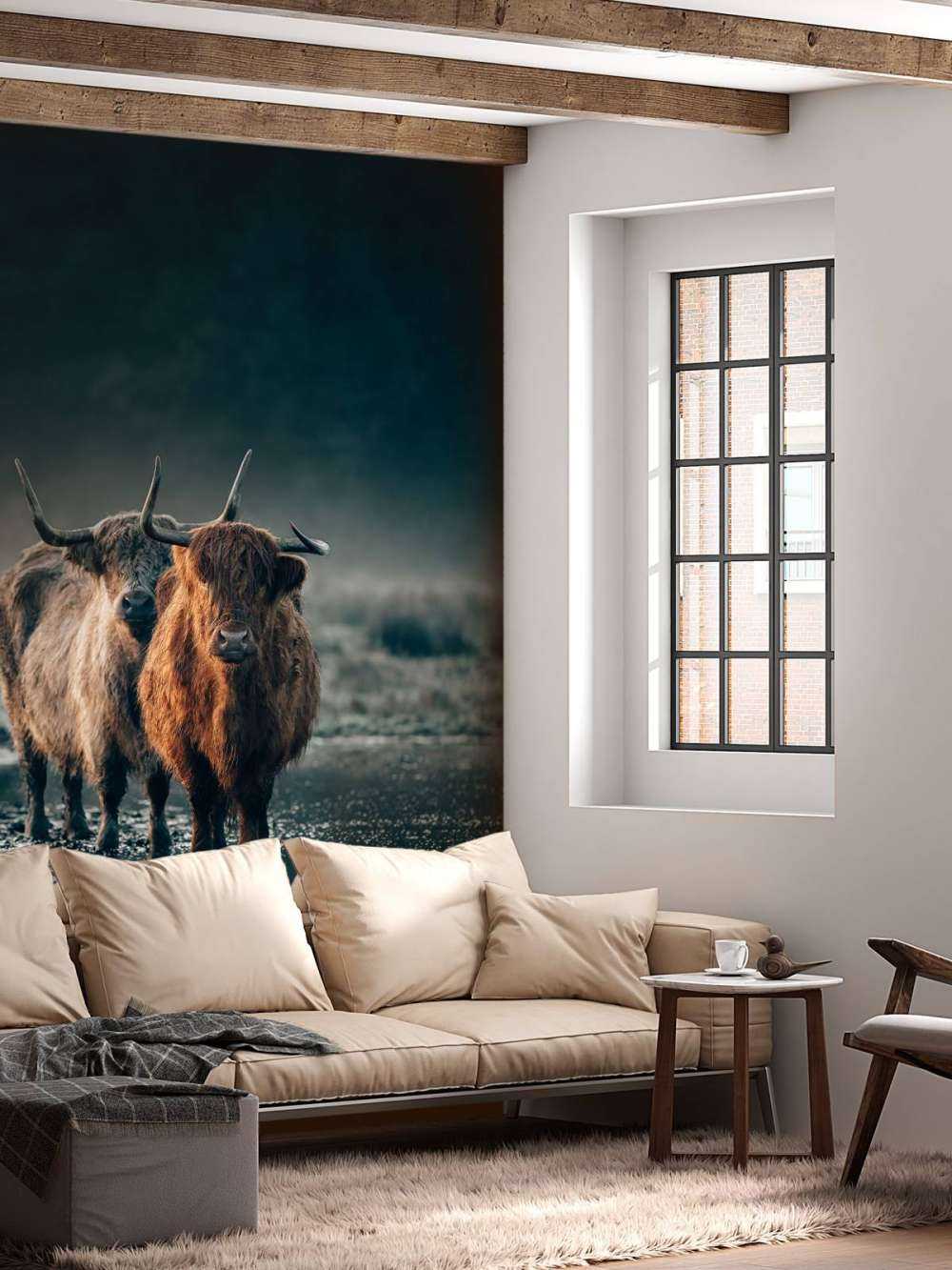 Couple de Highlanders