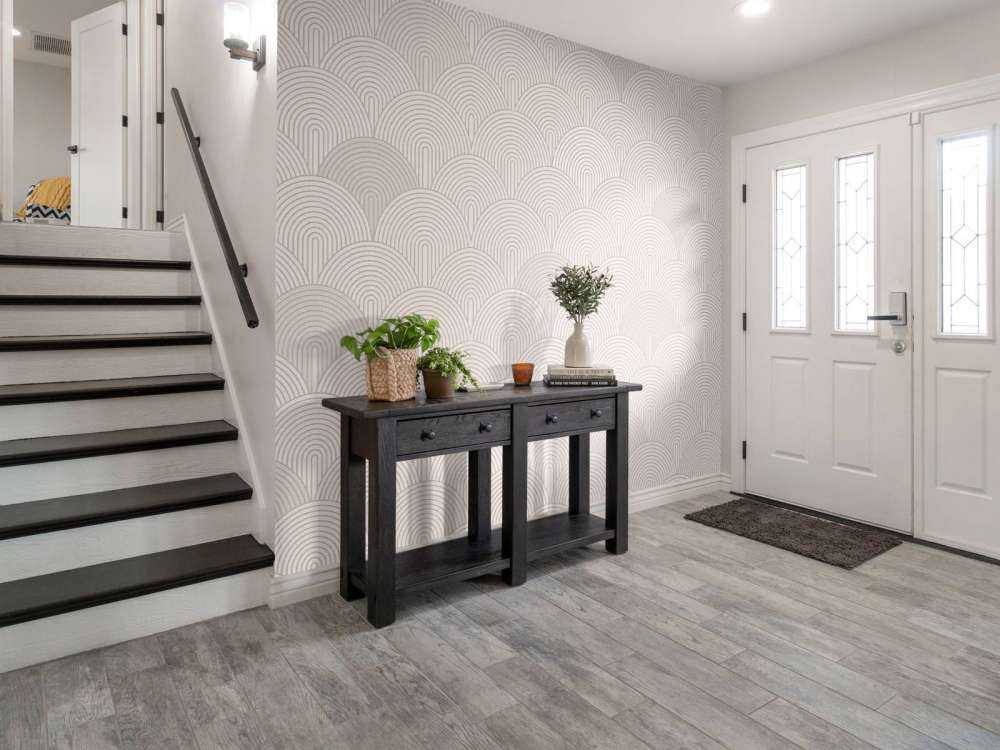 Arches et courbes Boho - beige neutre