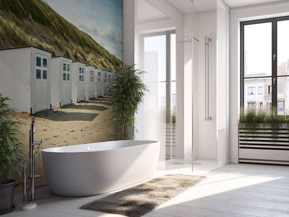 Cottages sur la plage