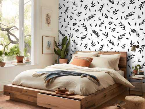Motif Rameaux noirs
