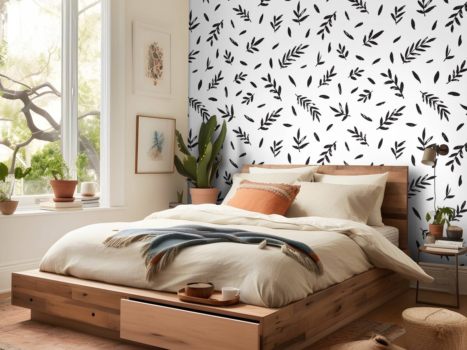 Motif Rameaux noirs