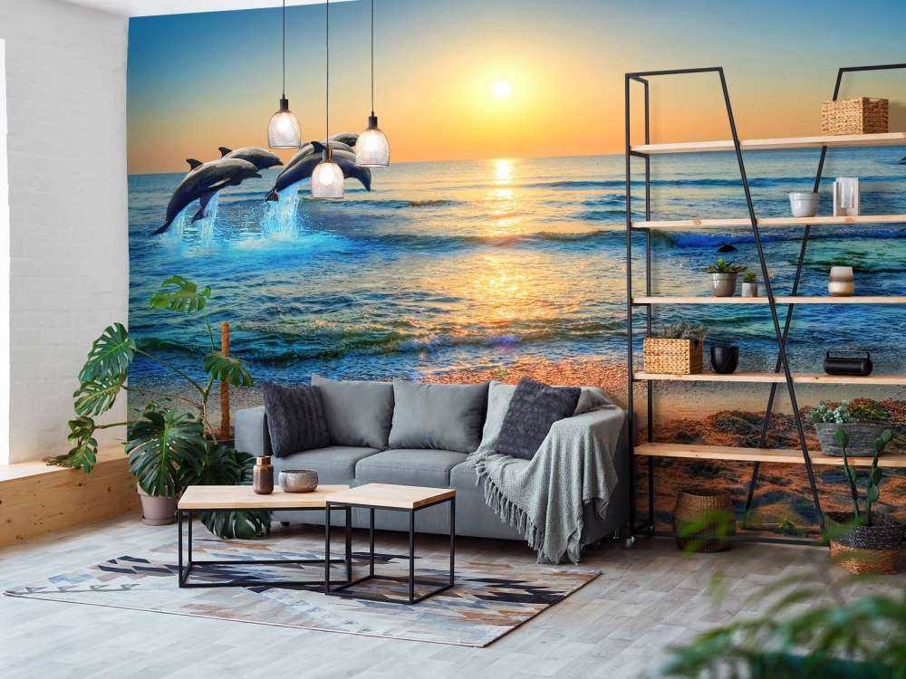 Bande de dauphins