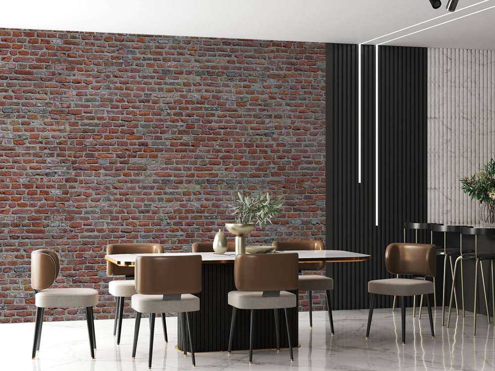 Mur restauré