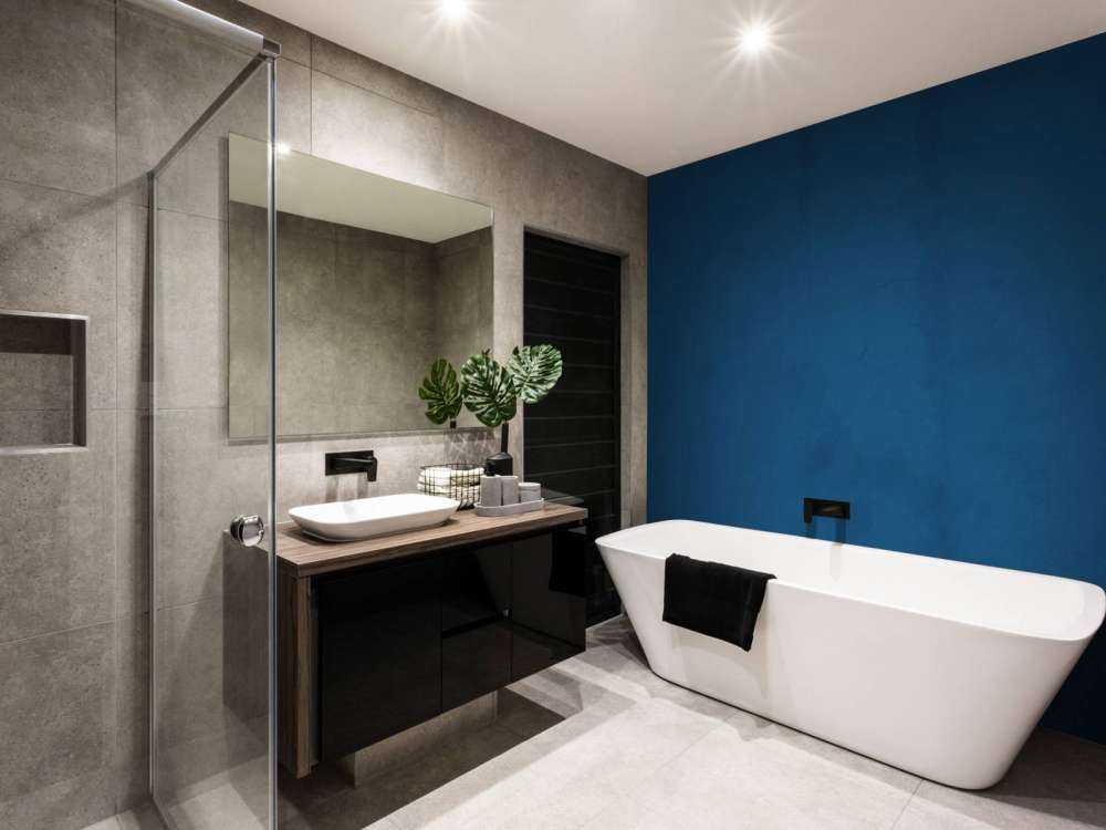 Béton bleu américain